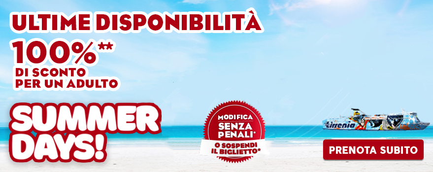 Offerta Speciale Summer Days