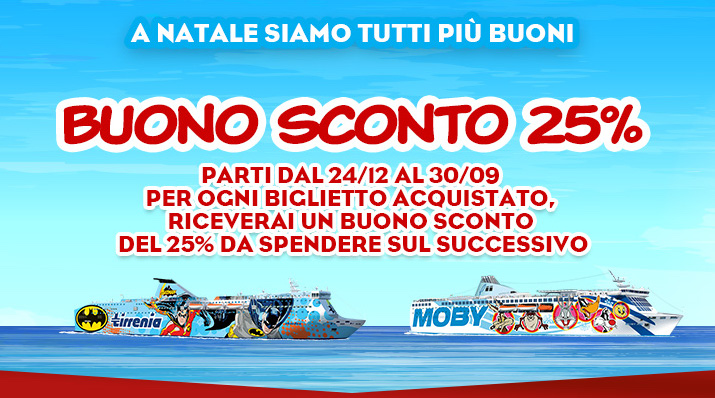 Offerta buono sconto 25%